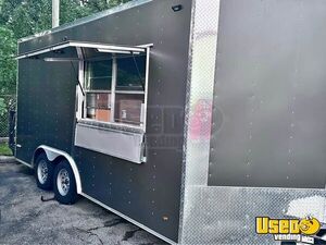 Well Equipped - 8.5' x 16' Freedom Kitchen Food Concession Trailer for Sale in Tennessee!