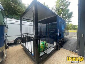 Like-New - 2023 18' Kitchen Food Concession Trailer with Porch & Pro-Fire Suppression for Sale in Tennessee!