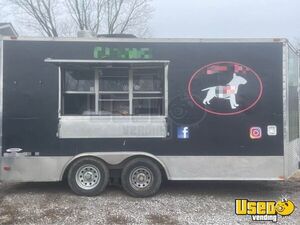 2016 8' x 16' Freedom Kitchen Food Trailer with Fire Suppression System for Sale in Tennessee!