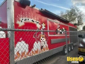Well Equipped - 2024 Kitchen Food Concession Trailer with Fire Suppression System for Sale in Texas!