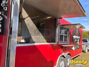 Used 8.5' x 24' Kitchen Food Concession Trailer with Pro-Fire Suppression for Sale in Texas!