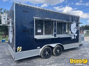 TURNKEY - 2021 8.5' x 16' Cynergy Kitchen Food Concession Trailer with Pro-Fire Suppression for Sale in Texas!