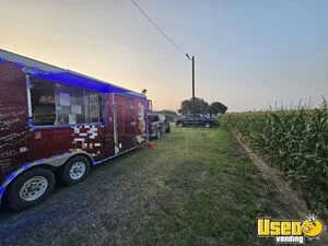 2023 8' x 24' Kitchen Food Concession Trailer with Pro-Fire System for Sale in Texas!