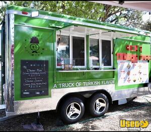 Like-New - 2023 8' x 16' Kitchen Food Concession Trailer with Pro-Fire Suppression for Sale in Texas!