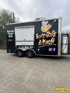 2020 8.5’ x 14’ Kitchen Food Concession Trailer with Fire Suppression System for Sale in Texas!