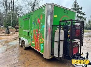 Well Equipped - 8.5' x 16' Cargo Craft Kitchen Food Concession Trailer for Sale in Texas!