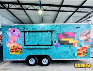 Well Equipped - 2025 24' Kitchen Food Trailer Mobile Concession Unit for Sale in Texas!