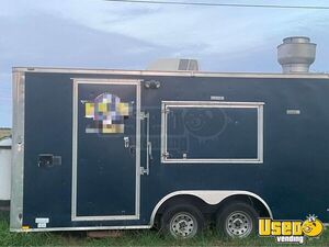 2016 - 8.5' x 16' Food Concession Trailer with Pro-Fire System for Sale in Texas!
