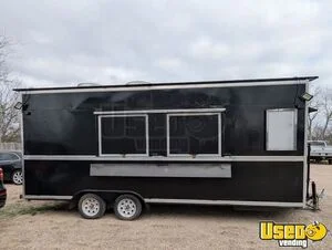 2019 8' x 20' Kitchen Food Concession Trailer with Pro Fire System for Sale in Texas!