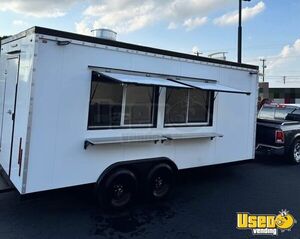 NEW - 2025 8' x 18' Kitchen Food Concession Trailer Mobile Vending Unit for Sale in Texas!