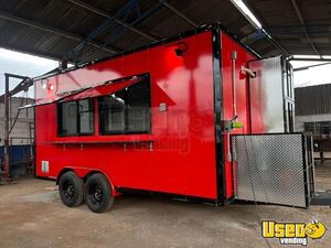 NEW - 2025 8' x 16' Kitchen Food Concession Trailer | Mobile Food Unit for Sale in Texas!