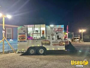 2021 8' x 14' Food Kitchen Concession Trailer Mobile Vending Unit for Sale in Texas!