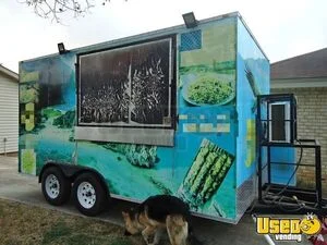Used 2021 Kitchen Food Concession Trailer with Pro-Fire System for Sale in Texas!