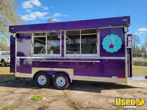 NEW Never Used- 2023 8' x 16' Mobile Kitchen Food Concession Trailer with Pro-Fire Suppression for Sale in Texas!