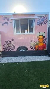 2022 - 8' x 10' Food Kitchen Concession Trailer Mobile Food Unit w/ Pro Fire System for Sale in Texas!