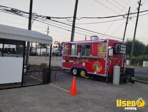 2021 Kitchen Food Concession Trailer with Pro-Fire Suppression for Sale in Texas!