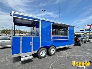 2024 8' x 20' Kitchen Food Concession Trailer with Porch | Mobile Food Unit for Sale in Texas!