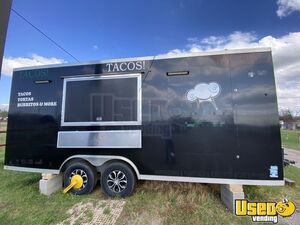 2022 8' x 22' Kitchen Food concession Trailer with Fire Suppression System for Sale in Texas!