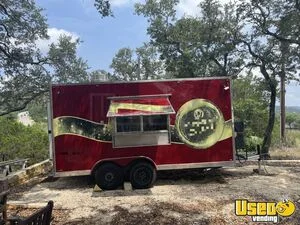 2023 8' x 16' Kitchen Food Concession Trailer with Pro Fire System for Sale in Texas!