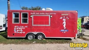 Well Equipped - 2018 8.5' x 20' Kitchen Food Concession Trailer with 6' Porch for Sale in Texas!