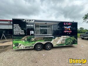 Like-New - 2023 8.5' x 20' Kitchen Food Concession Trailer with Pro-Fire Suppression for Sale in Texas!