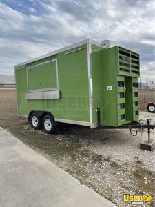 2021-  8' x 14' Food Concession Trailer with Fire Suppression System for Sale in Texas!