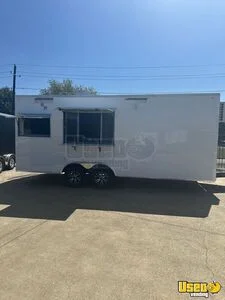 2024' 24' Food Kitchen Concession Trailer Mobile Vending Unit w/ Pro Fire System for Sale in Texas!
