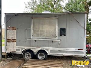 2021- 8' x 16'  Food Concession Trailer | Mobile Street Vending Unit with Pro-Fire System for Sale in Texas!