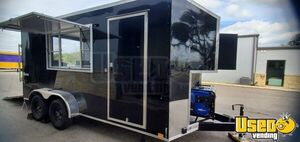 New - 2023 7' x 16' Cargo Express Kitchen Food Trailer | Food Concession Trailer for Sale in Texas!