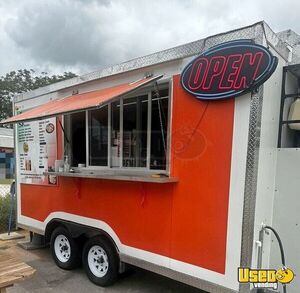 2022 - 8' x 14' Street Food Concession Trailer | Mobile Food Unit for Sale in Texas!