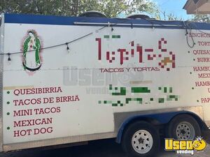 Well Equipped -  Kitchen Food Concession Trailer with Fire Suppression System for Sale in Texas!