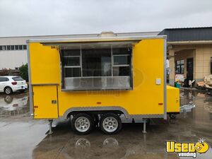 2025 8' x 12'  Kitchen Food Concession Trailer with Pro Fire System for Sale in Texas!