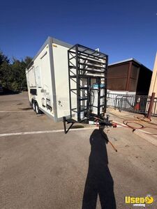 2022 7' x 18' Kitchen Food Concession Trailer with Fire Suppression System for Sale in Texas!