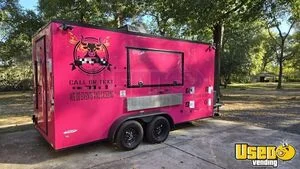 2025 7' x 16' Freedom Kitchen Food Concession Trailer Mobile Vending Unit for Sale in Texas!