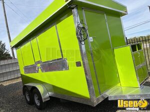 Brand New 2021 7' x 15' Food Concession Trailer / Never Used Mobile Kitchen for Sale in Texas!