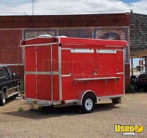 Ready to Serve Used 2020 - 8' x 12' Mobile Kitchen Food Trailer for Sale in Texas!