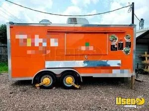 Like-New 2022 - 8' x 16' Mobile Food Concession Trailer | Street Vending Unit for Sale in Texas!