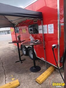 Like New - 2025 8' x 16' Kitchen Food Concession Trailer with Fire Suppression System for Sale in Texas!