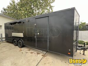 NEW - 2020 8' x 25' Covered Wagon Kitchen Food Concession Trailer with Pro-Fire Suppression for Sale in Texas!