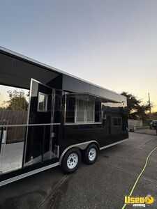 2025 30' Food Concession Trailer Mobile Kitchen with Porch for Sale in Texas!