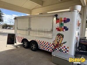 2017 8' x 16' Lark Kitchen Food Concession Trailer with Fire Suppression System for Sale in Texas!