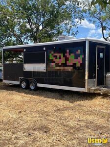 Ready To Go - Kitchen Food Concession Trailer with Porch | Mobile Food Unit for Sale in Texas!