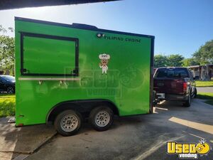 Well Equipped - 2017 8' x 12' Lark Kitchen Food Trailer with Fire Suppression System for Sale in Texas!