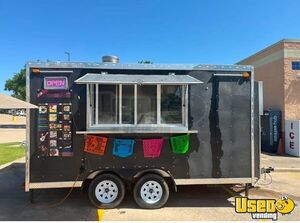 Well Equipped - 2021 8' x 14' Kitchen Food Concession Trailer for Sale in Texas!