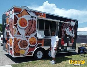 2022 - 8.5' x 16' Mobile Vending Unit - Food Concession Trailer for Sale in Texas!