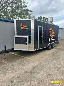 Well Maintained Double Axle Food Concession Trailer Mobile Kitchen w/ Pro Fire System for Sale in Texas!