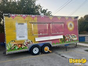 Well Equipped - Kitchen Food Concession Trailer with Fire Suppression System for Sale in Texas!
