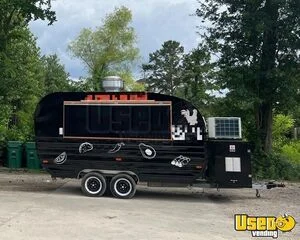 2025 15' Kitchen Food Concession Trailer with Fire Suppression System & NSF Equipment for Sale in Texas!