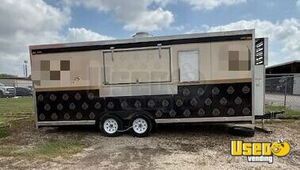NEW - 2022 7.5' x 20' Kitchen Food Trailer with Fire Suppression System for Sale in Texas!