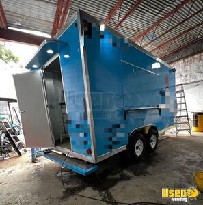 NEW - 8' x 16' Kitchen Food Concession Trailer with Pro-Fire Suppression for Sale in Texas!